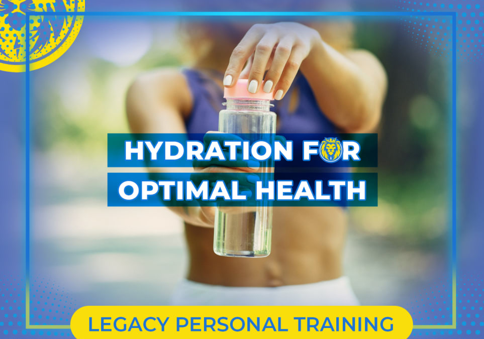 Hydration for Optimal Health