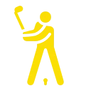 golf player icon