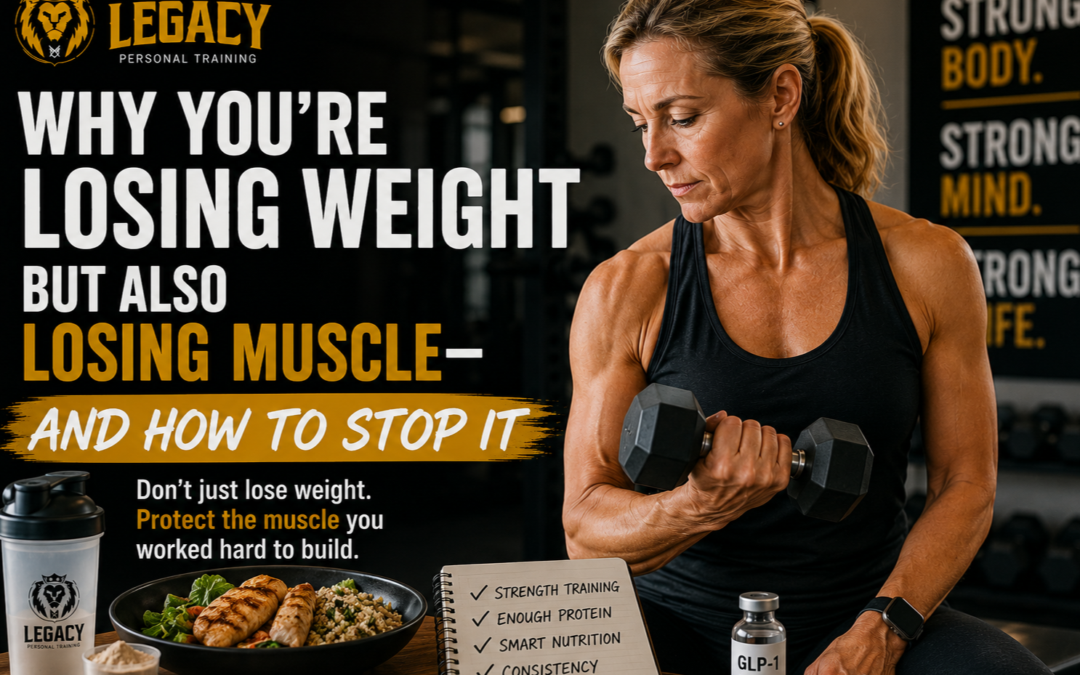 Why You’re Losing Weight but Also Losing Muscle, And How to Stop It